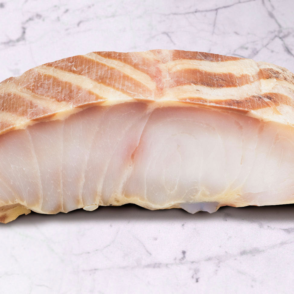 Hot Smoked White Sturgeon