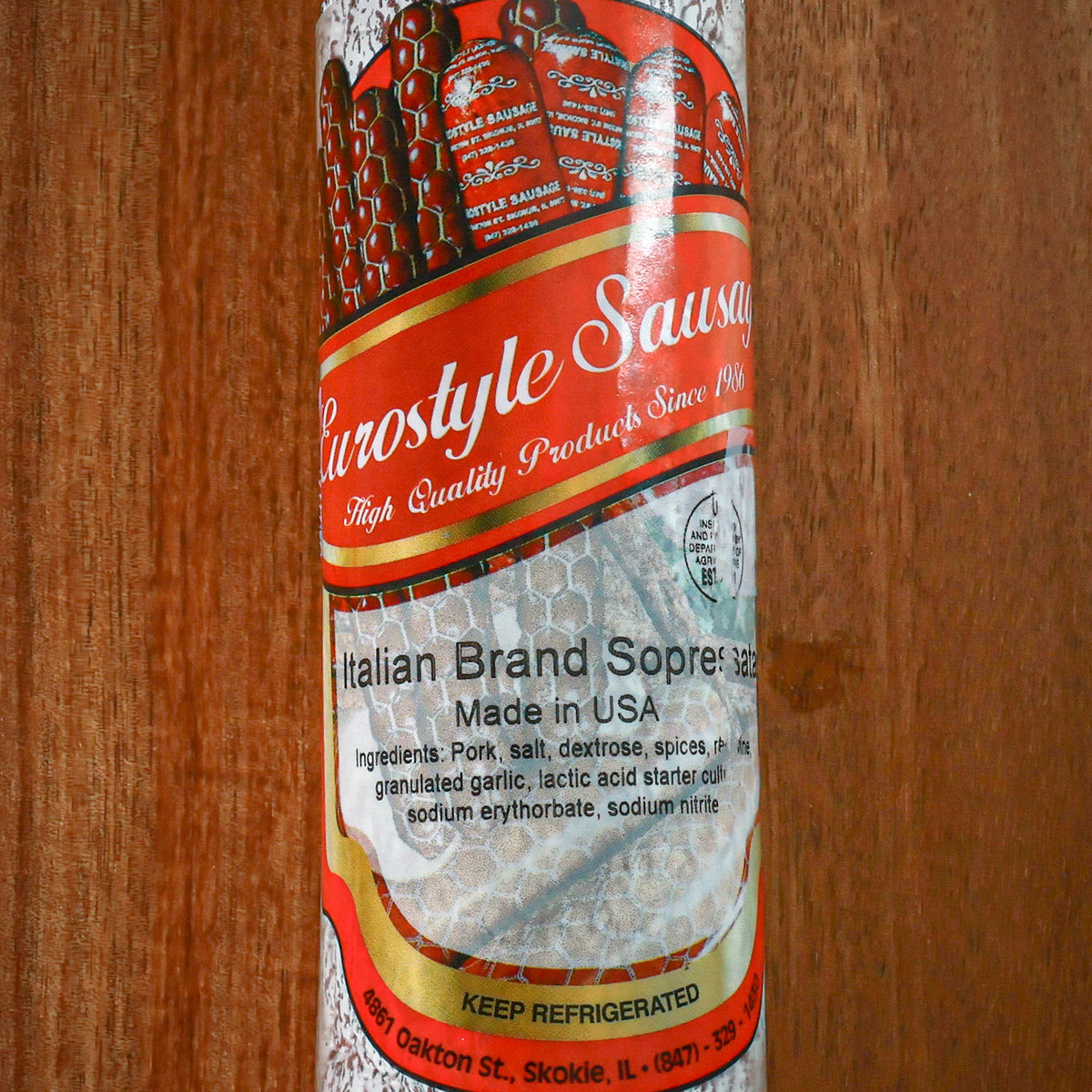 Italian Brand Sopresata