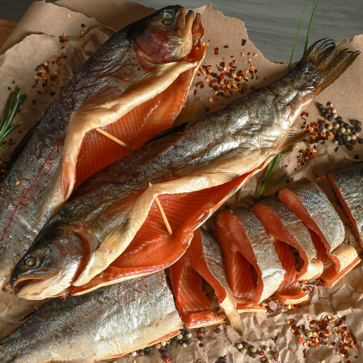 Cold-Smoked Semga 4LBS-6LBS (Steelhead Trout)