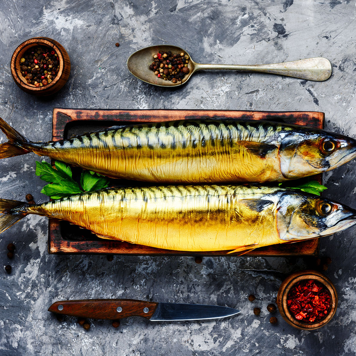 Cold Smoked Mackerel (3.5 LBS-5.5LBS)